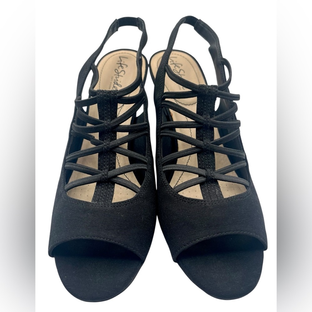 Life Stride Cabaret Women’s size 10 black high heels
